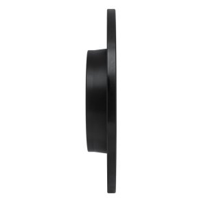 Cadillac BLS Brake Rotor (1) - Rear Left - R1 Concepts - Drilled & Slotted - Black - `03-`11